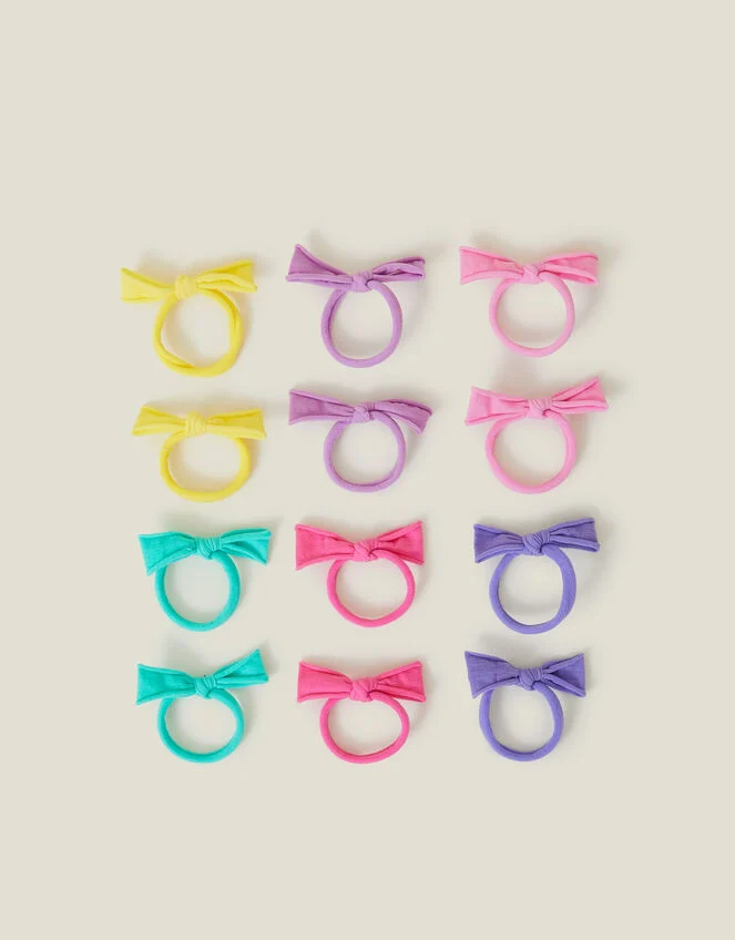 Bow Hair Tie 12-Pack – Recycled Polyester – GRS‑Certified OEM/ODM - Image 2