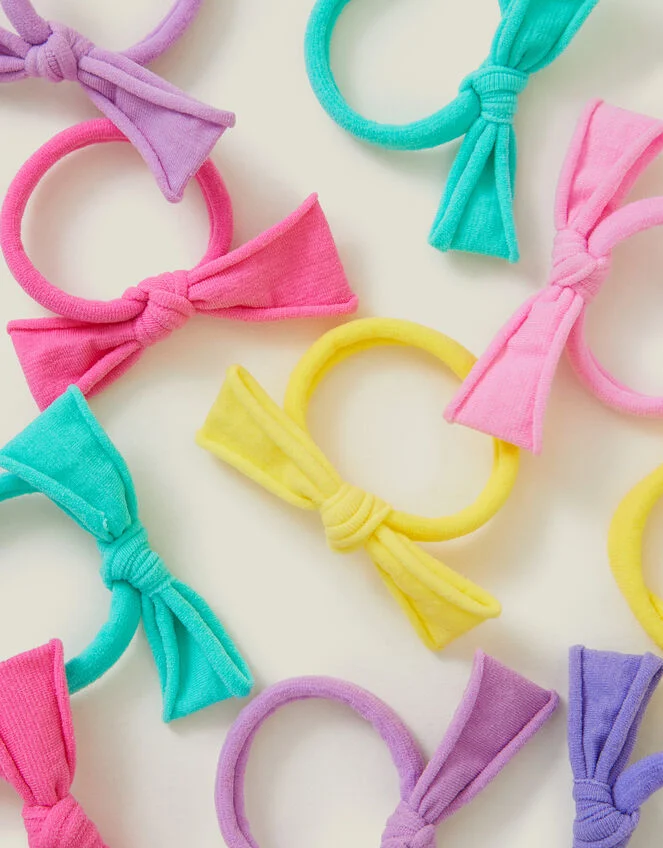 Bow Hair Tie 12-Pack – Recycled Polyester – GRS‑Certified OEM/ODM - Image 3