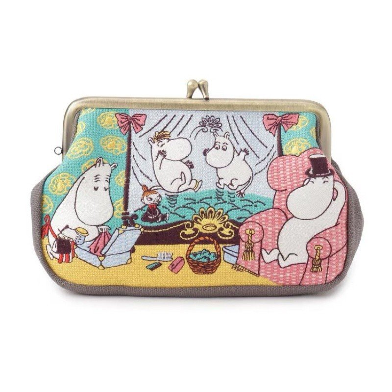 Moomin Fans Embroidered Purse – Multi‑Design Set – Outlet Stock - Image 2
