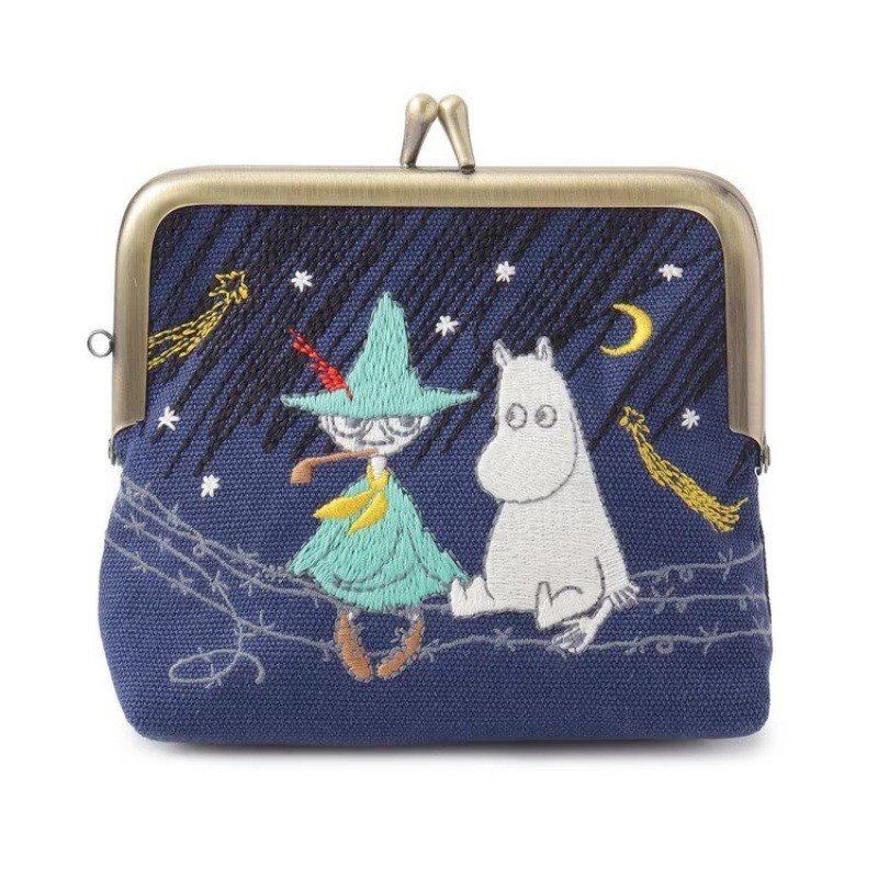 Moomin Fans-Embroidered Purse – Outlet Stock - Image 2