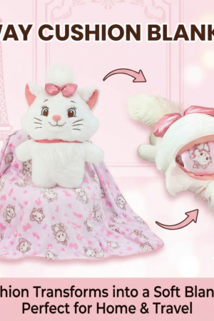 Marie Fans 2‑in‑1 Cushion With Blanket – Outlet Stock