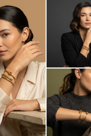 Stainless Steel Adjustable Bracelet 2PCS Set – GRS‑Certified OEM/ODM