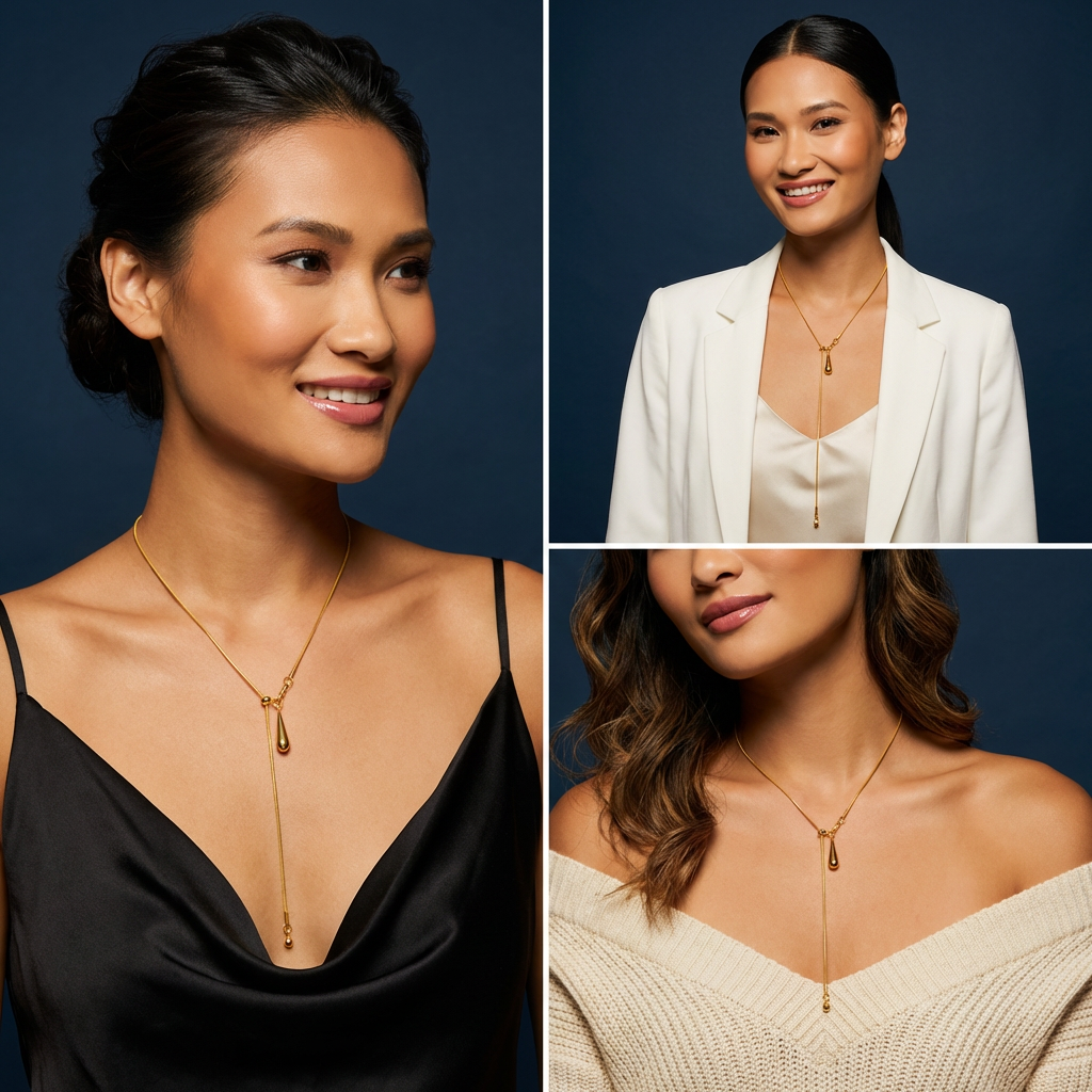 Adjustable Stainless Steel Pendant Necklace – GRS‑Certified OEM/ODM