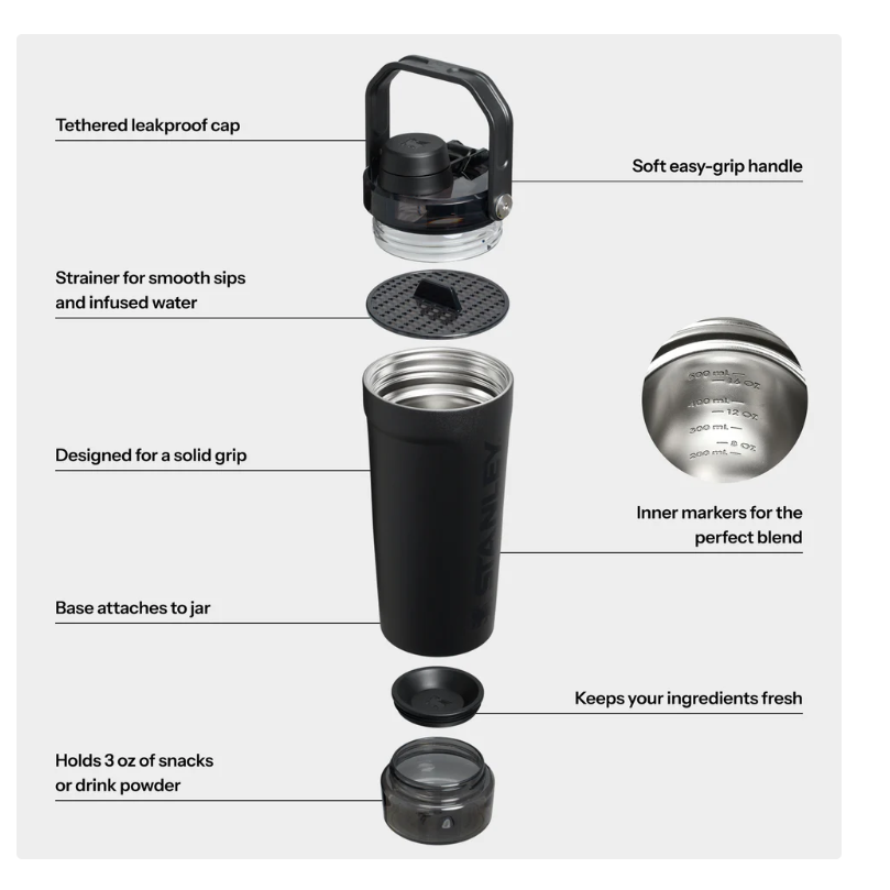 Vitalize™ Shaker | 0.59L- Stanley Fans - Image 5