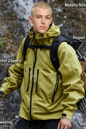 DuPont Teflon™ Three‑Proof Jacket – Recycled Materials – GRS‑Certified OEM/ODM