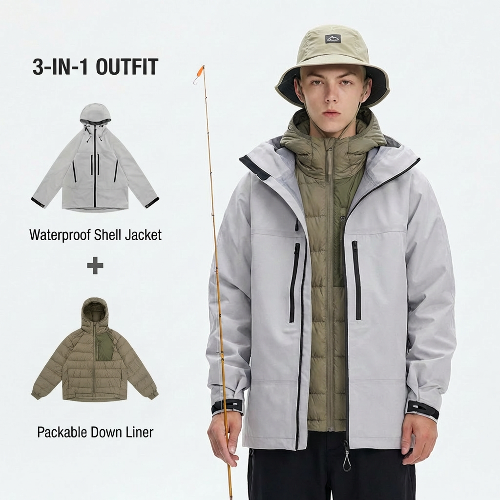 DuPont Teflon™ Three‑Proof Jacket – Recycled Materials – GRS‑Certified OEM/ODM - Image 7