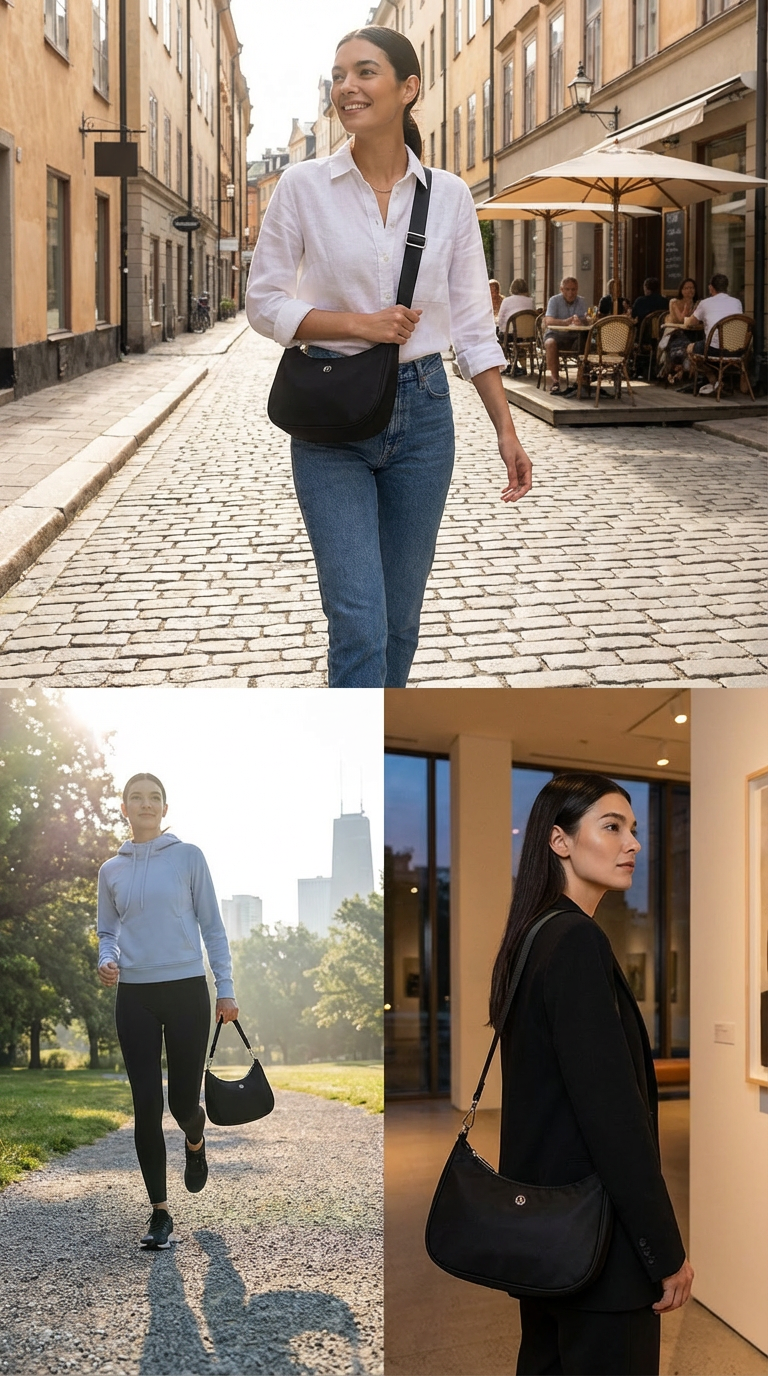 Lululemon Fans City Essentials Small Shoulder Bag 3L – Dual‑Strap Everyday Carry - Image 6