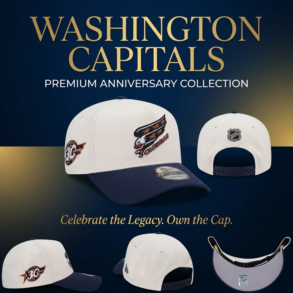 Washington Capitals Anniversary Cap – For Capitals Fans