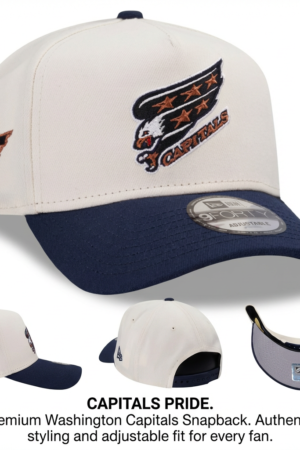 Washington Capitals White & Navy Anniversary Snapback – For Capitals Fans