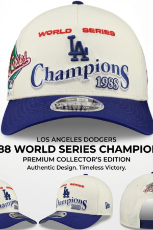 Los Angeles Dodgers 1988 World Series Champions Cap – For Dodgers Fans