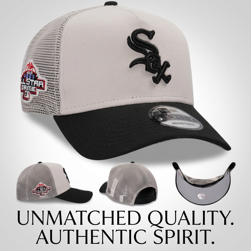 Chicago White Sox Beige & Black All‑Star Edition Cap