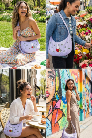 Miffy Purple Shoulder Bag – For Miffy Fans