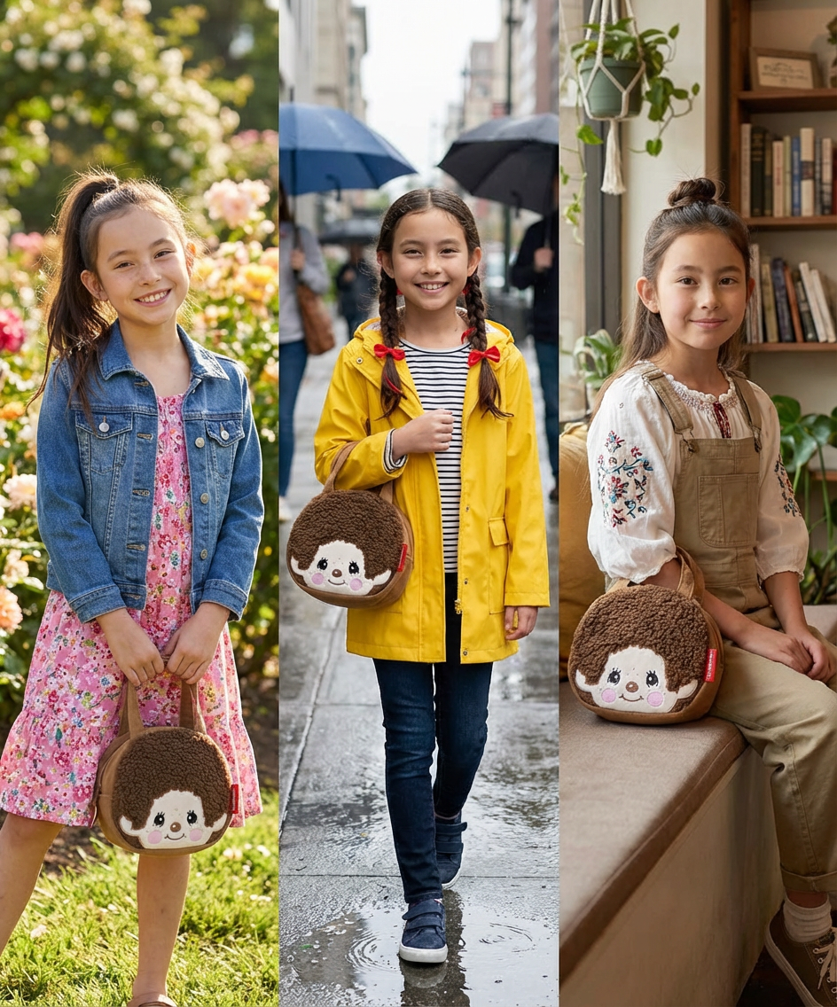 Monchhichi Plush Handbag – For Monchhichi Fans