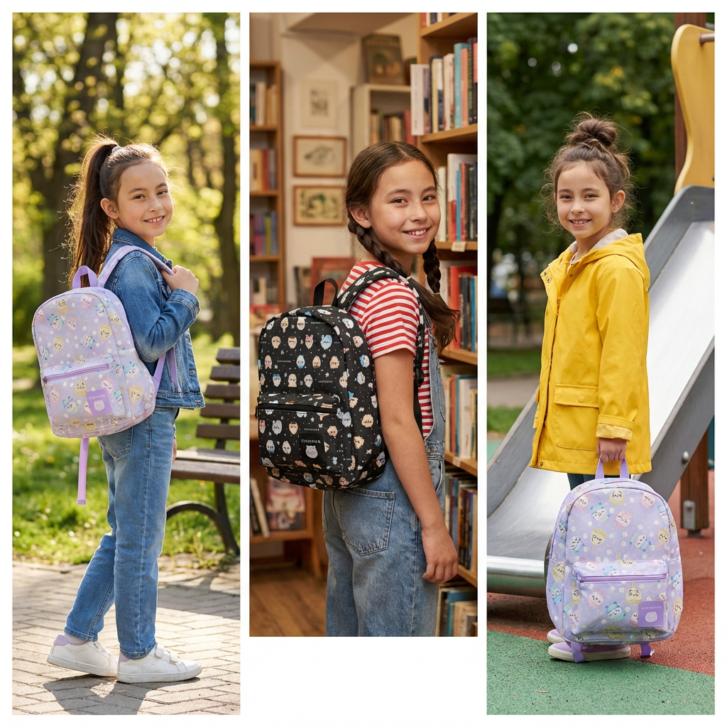 Chiikawa Fans - Backpack – Pastel & Black Editions - Image 6