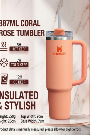 887ml Insulated Tumbler – For Everyday Hydration-Stanley Fans