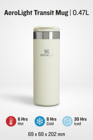 AeroLight™ Transit Mug – 0.47L | For Commuters & Everyday Travel- Stanley Fans