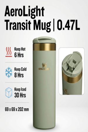 AeroLight™ Transit Mug – 0.47L | For Commuters & Everyday Travel- Stanley Fans (Copy)