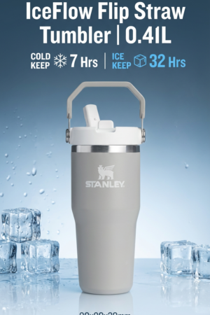IceFlow™ Flip Straw Tumbler – 0.41L | For Daily Hydration for Stanley Fans