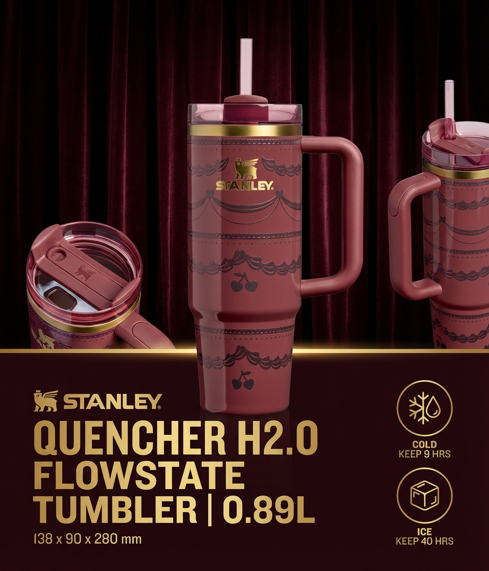 IceFlow Bottle Flip Straw 2.0 – 0.7L | For Active Hydration for Stanley Fans